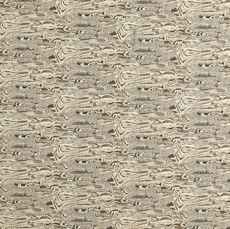 Harlequin x Henry Holland Weaves Marble Tapestry Chocolate Fabric