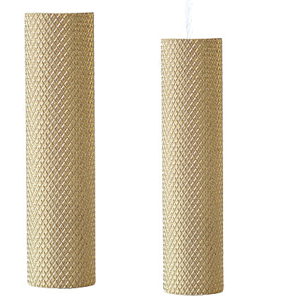 Jones Knurled Cord Pull Satin Brass