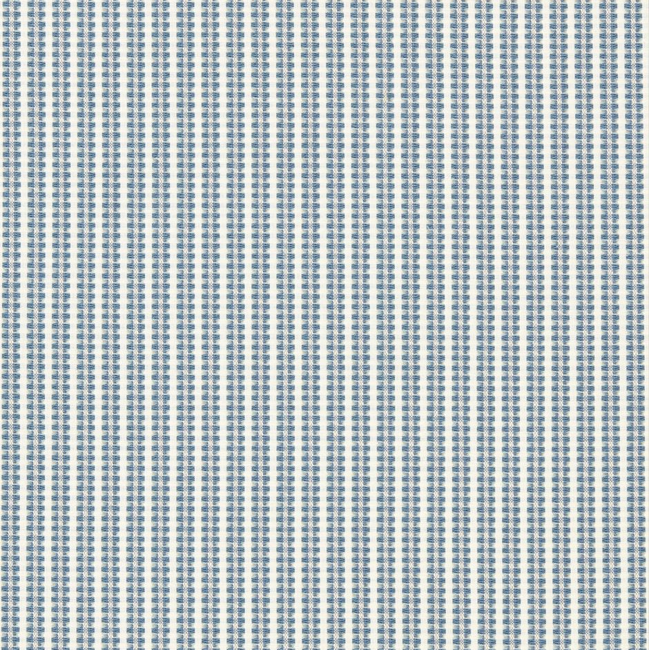 Harlequin Idyllic Pepita Stripe Sky/Linen Fabric