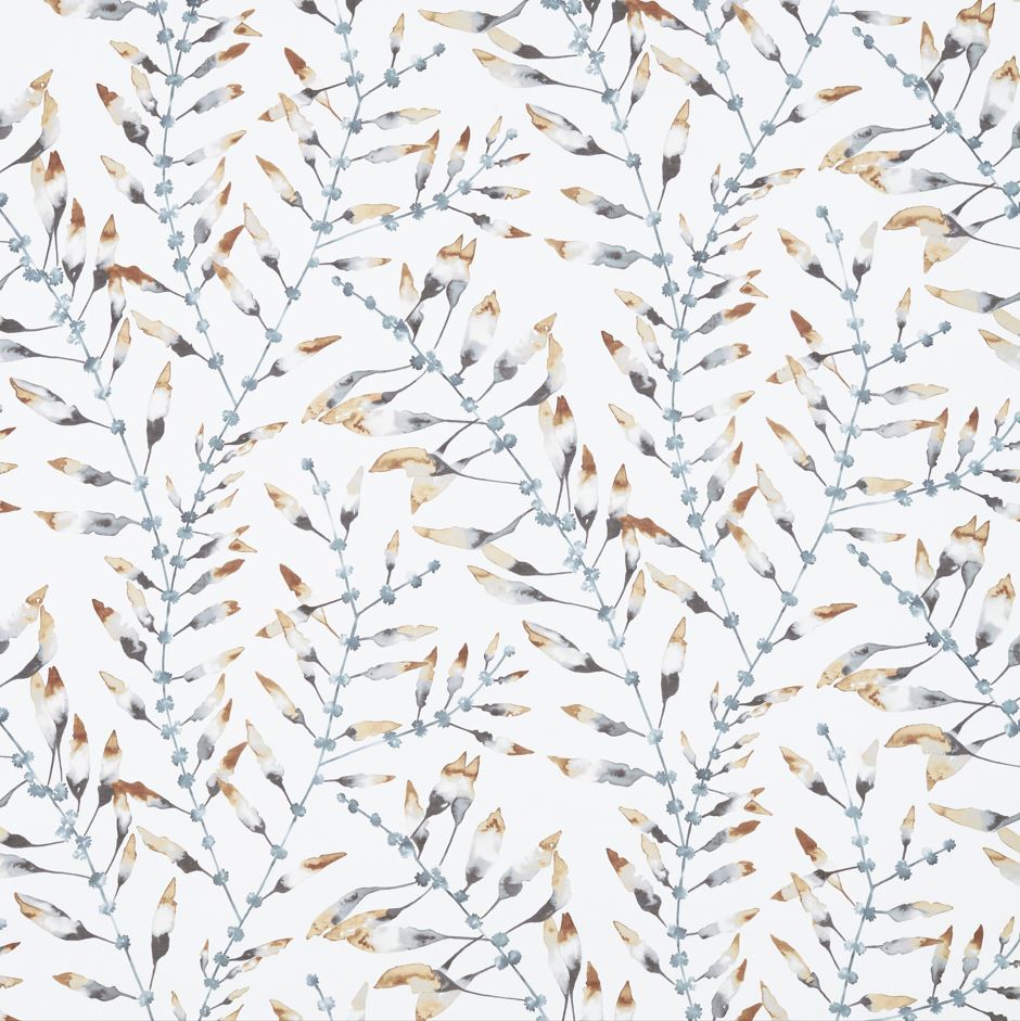 Harlequin Idyllic Chaconia Amber/Slate Fabric