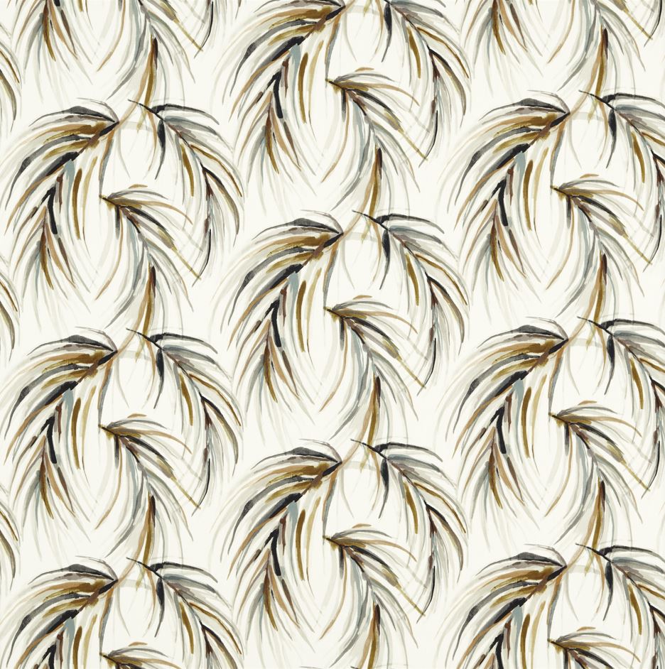 Harlequin Indoor Outdoor Prints Alvaro Honey/Slate/Topaz Fabric