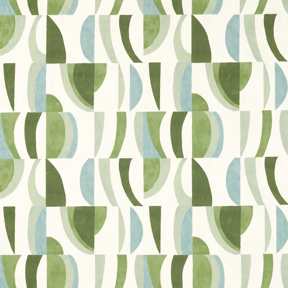 Harlequin Reflect Torillo Emerald/Azul/Pistachio Fabric