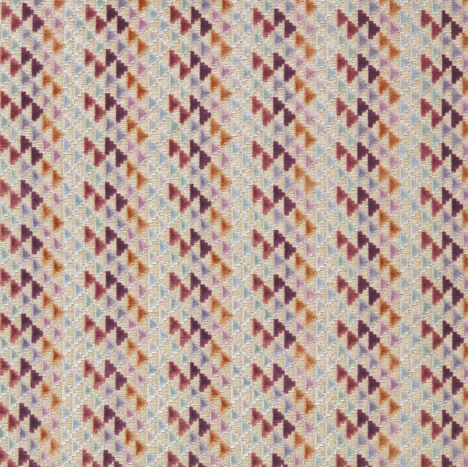 Harlequin Reflect Velvets Vidi Lilac/Aubergine/Cornflower Fabric