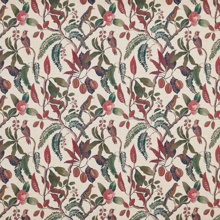 Prestigious Textiles Summer Renaissance Banyu Marsala Fabric
