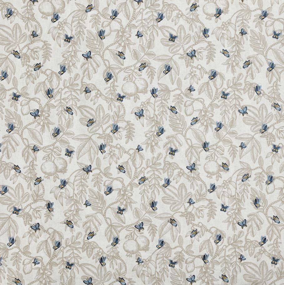 Prestigious Textiles Summer Renaissance Melati Cobalt Fabric