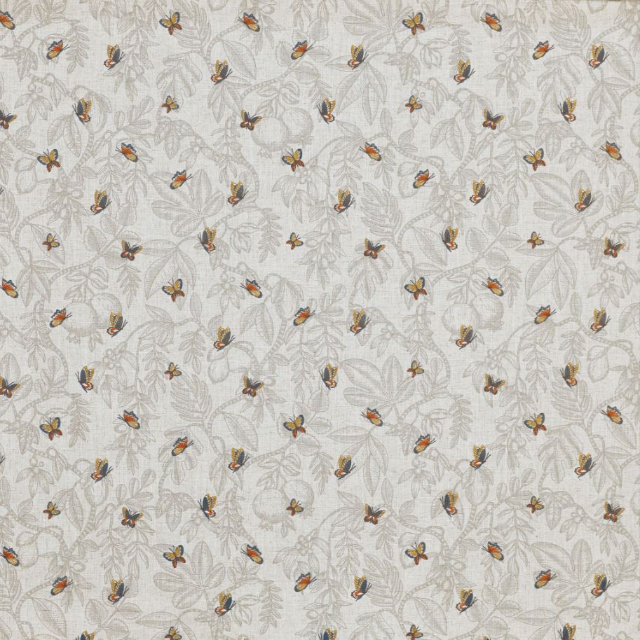 Prestigious Textiles Summer Renaissance Melati Slate Fabric