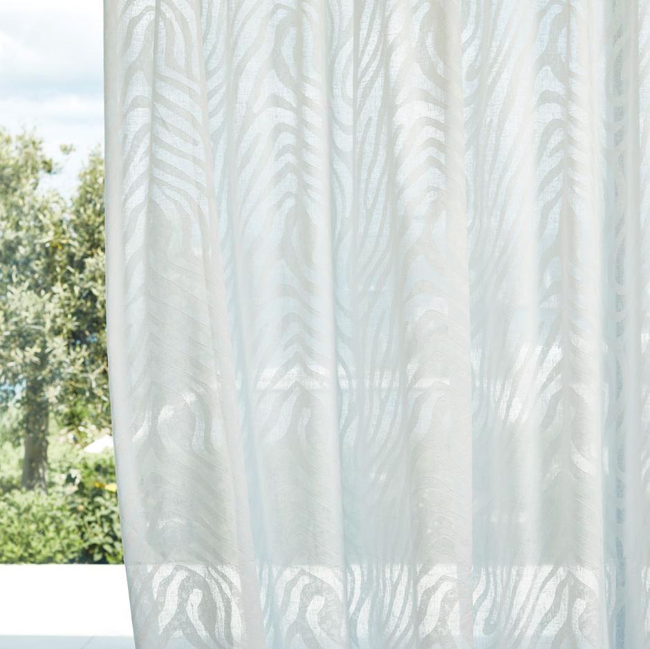 Harlequin Sheers 1 Equus Chalk/First Light Fabric