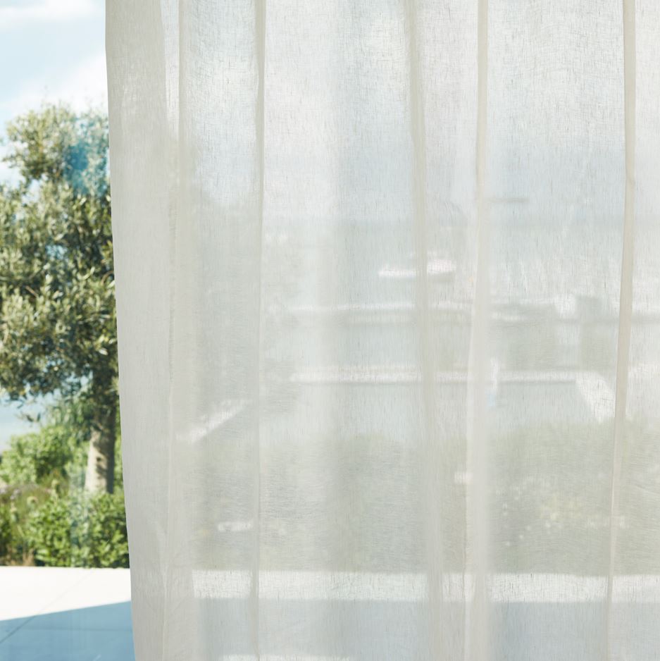 Harlequin Sheers 1 Lucent Chalk Fabric