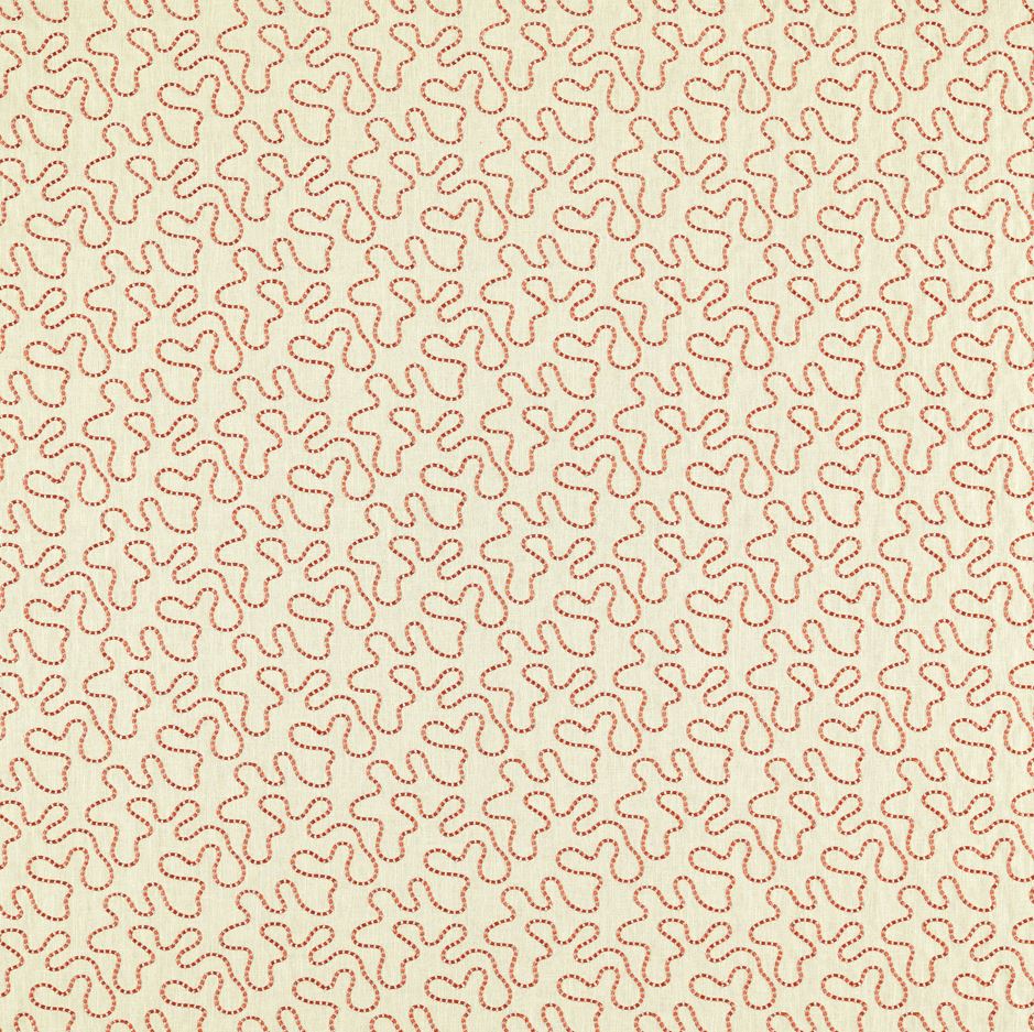 Harlequin x Sophie Robinson Wiggle Linen/Carnelian Fabric