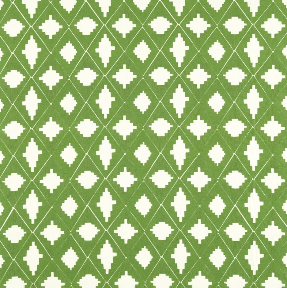 Harlequin x Sophie Robinson Garden Terrace Peridot/Pearl Fabric