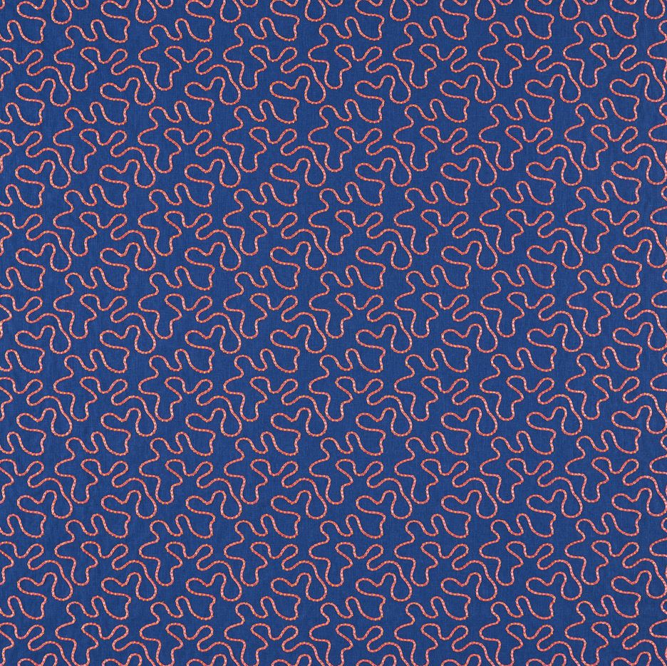Harlequin x Sophie Robinson Wiggle Lapis/Spinel Fabric