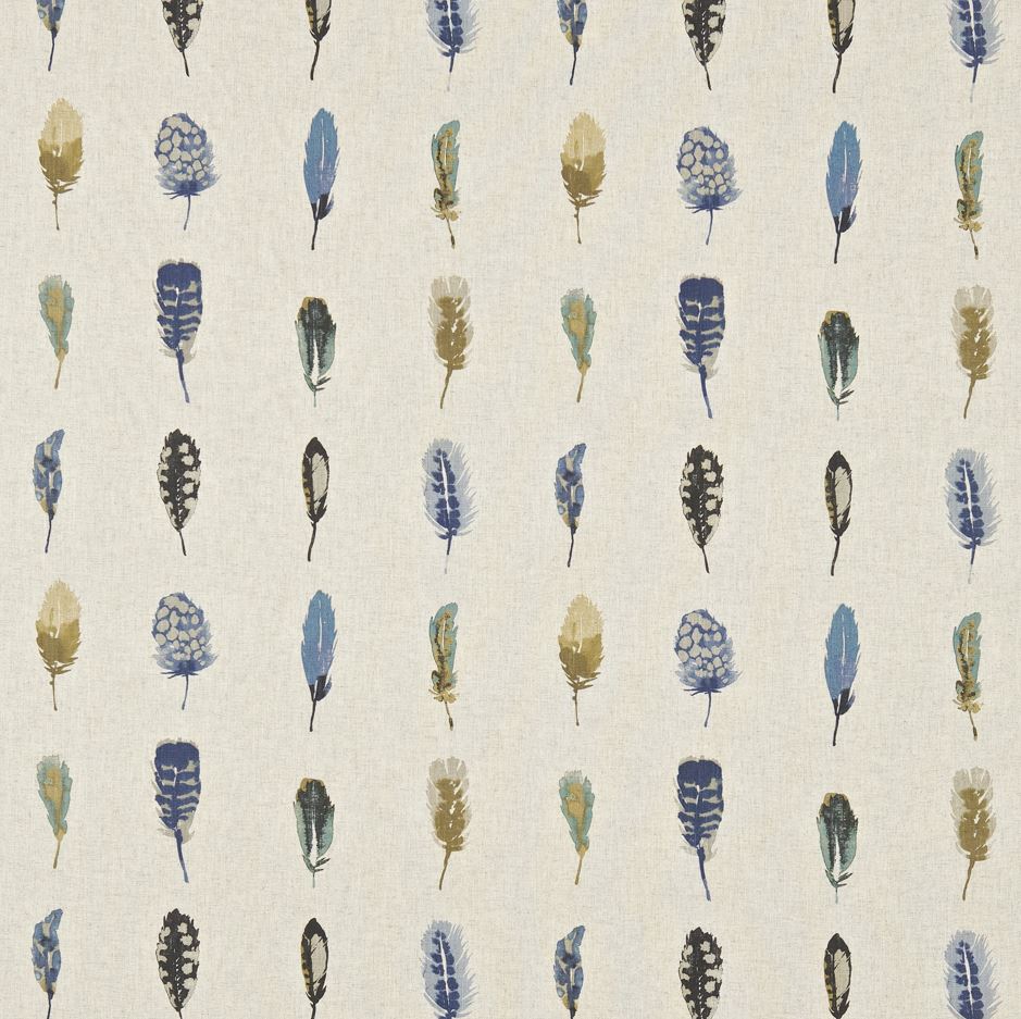 Harlequin Colour 4 Limosa Indigo/Mustard/Stone Fabric