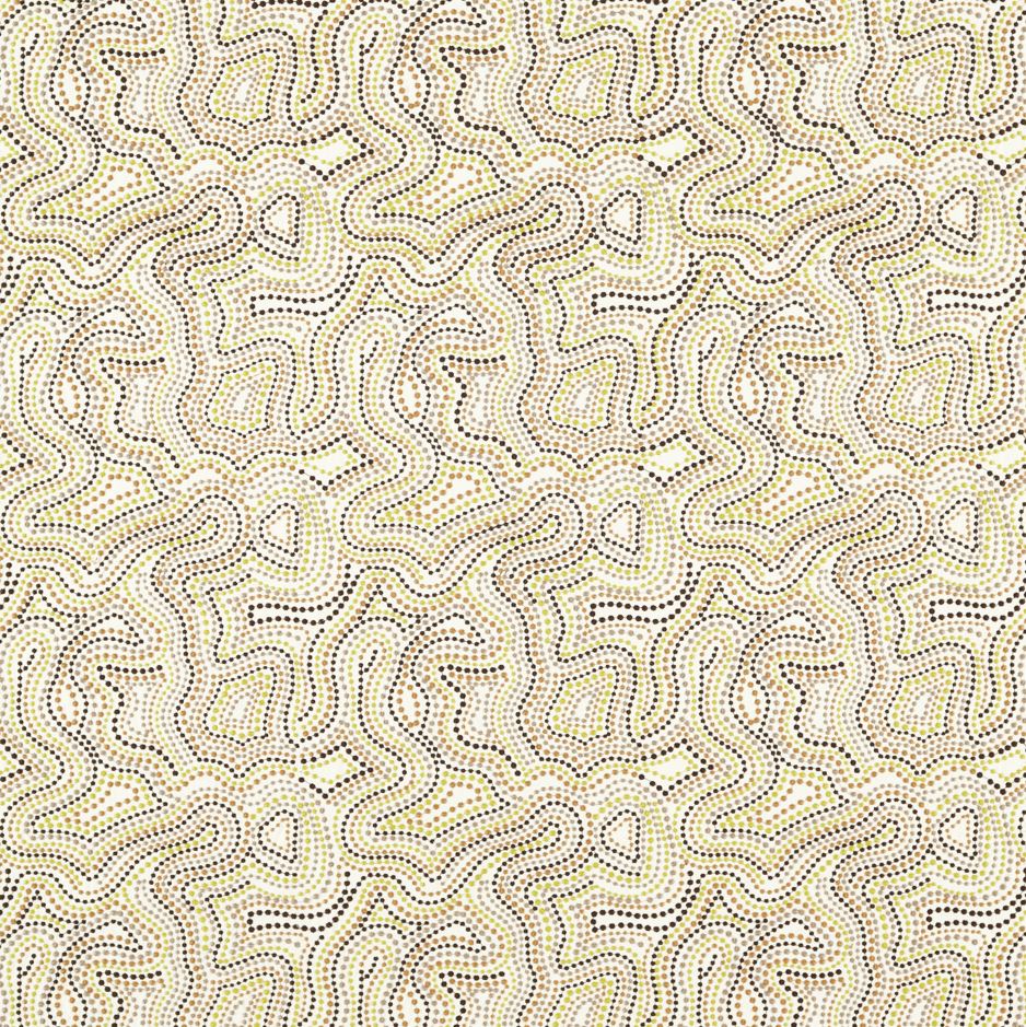 Harlequin Colour 4 Sunstone Positano/Chocolate/Pistachio Fabric