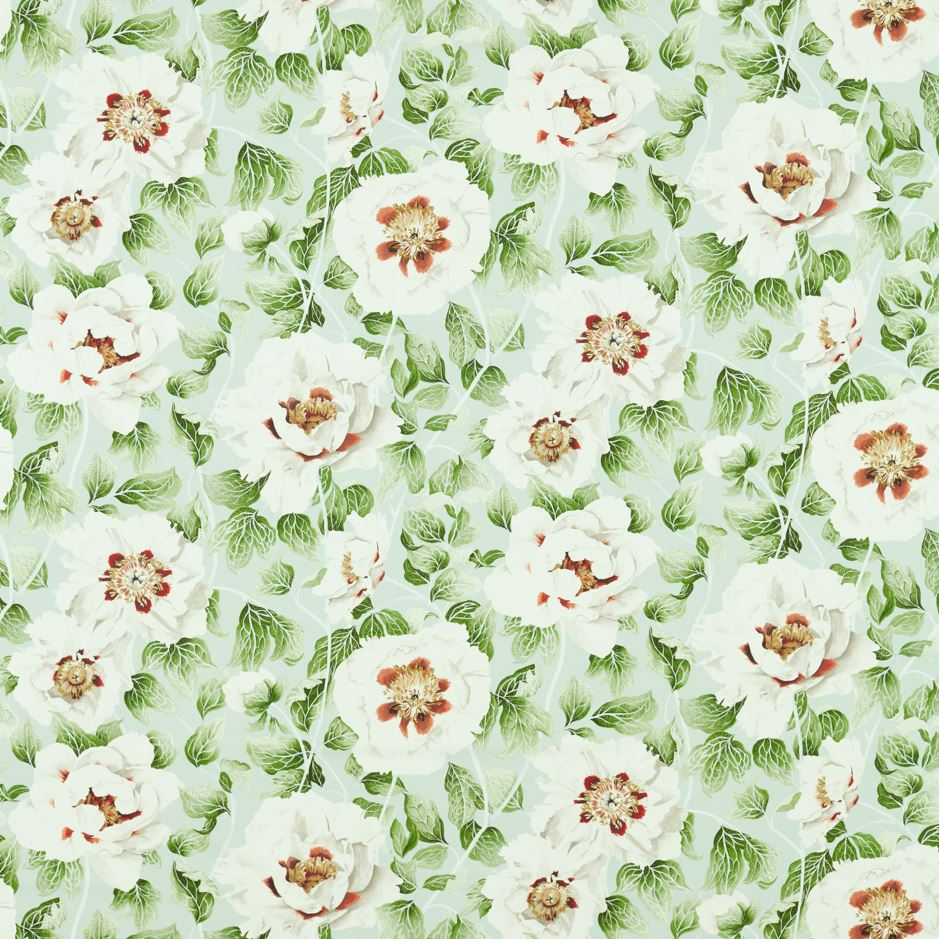 Harlequin Colour 4 Florent Seaglass/Clover/Rosehip Fabric
