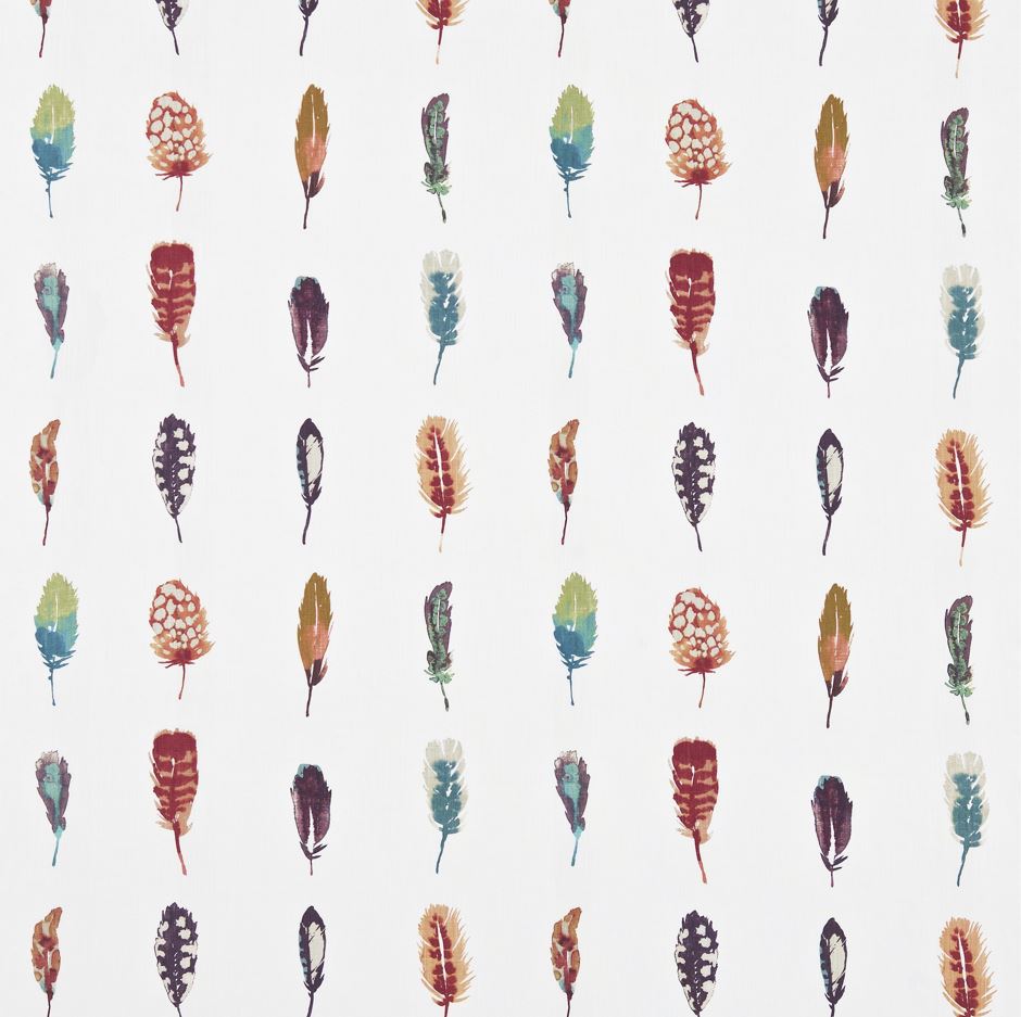 Harlequin Colour 4 Limosa Papaya/Lagoon/Loganberry Fabric