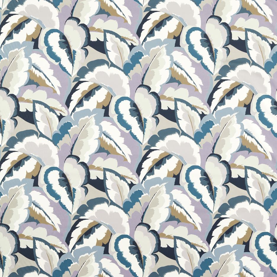 Harlequin Colour 3 Calathea Satin Cornflower/Shiitake/Water Fabric