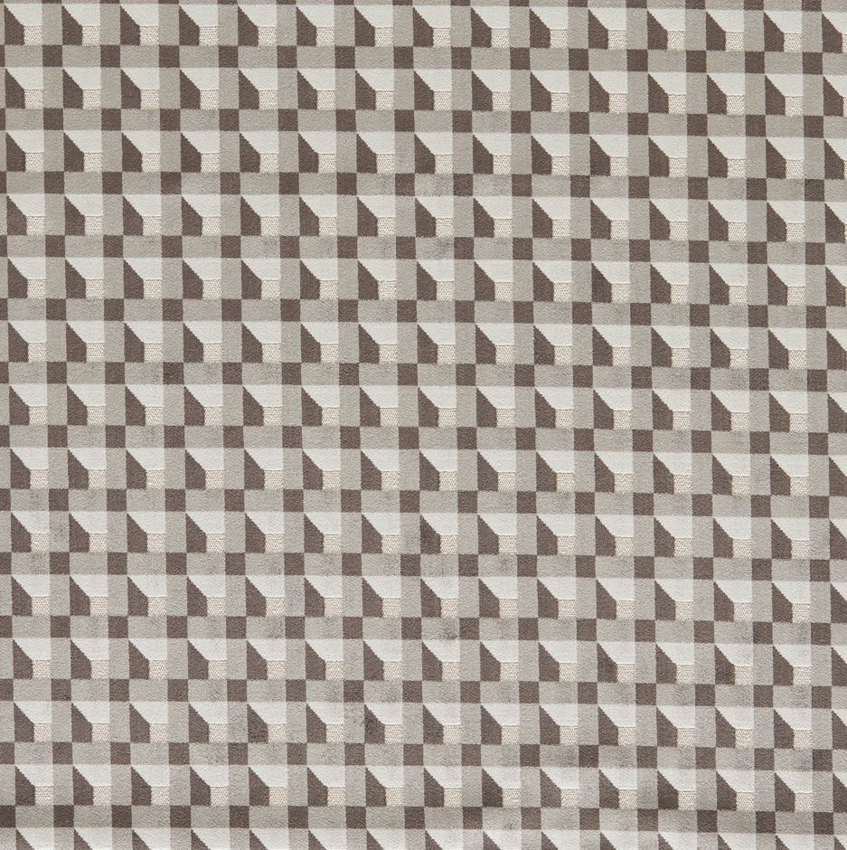Harlequin Colour 3 Blocks Black Earth/Diffused Light Fabric