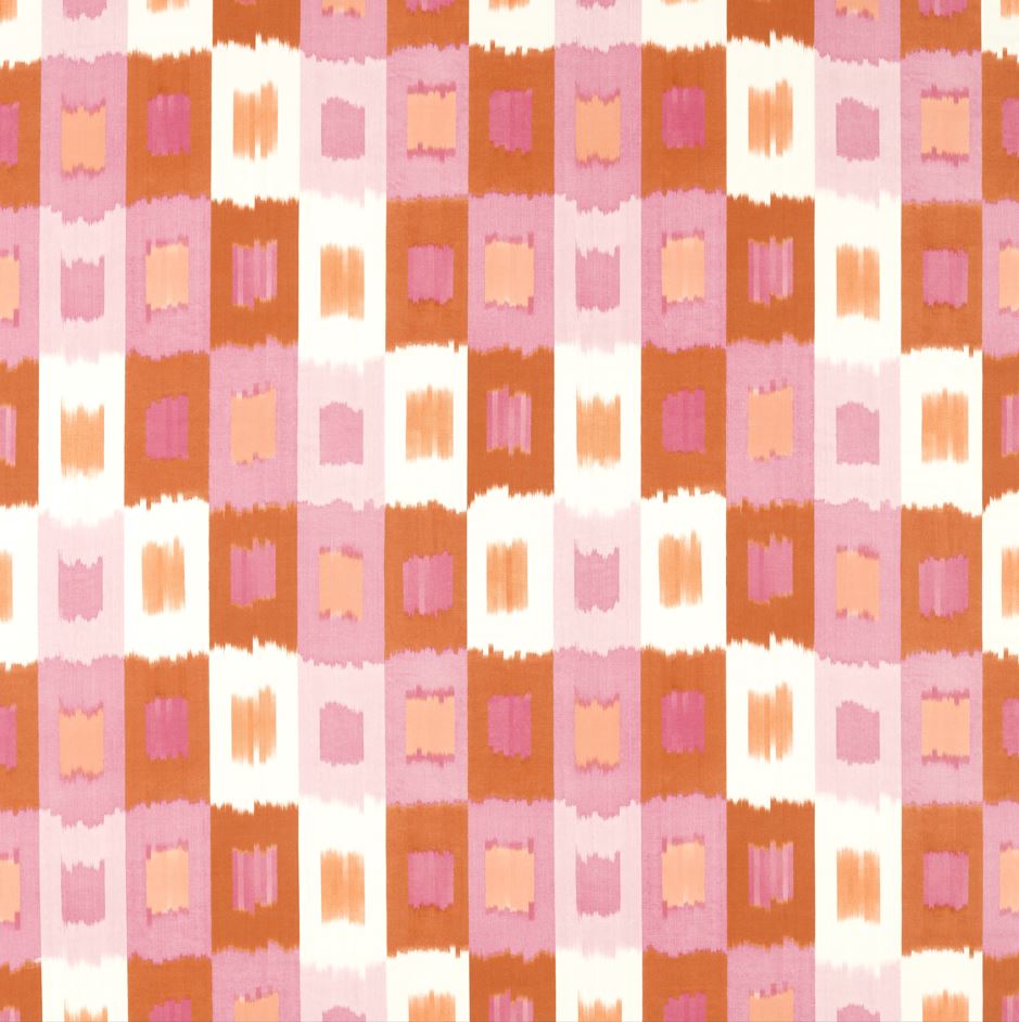Harlequin Colour 3 Shiruku Paprika/Fuschia/Fig Blossom Fabric