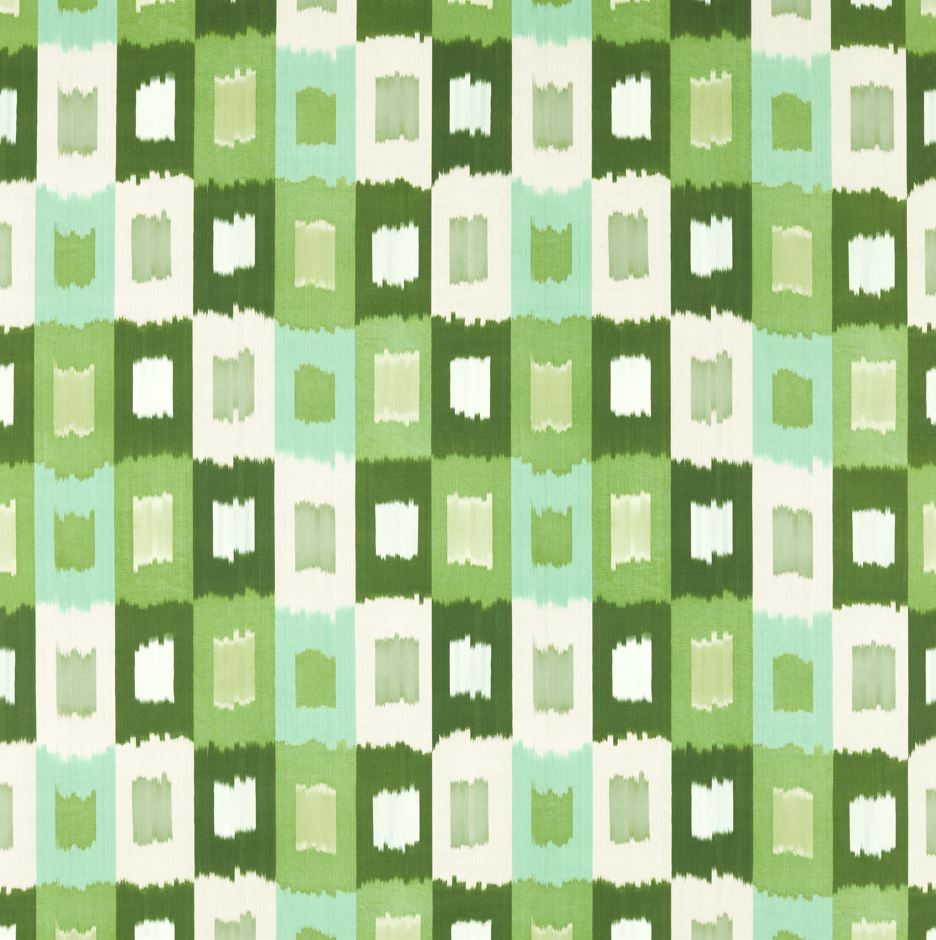 Harlequin Colour 3 Shiruku Emerald/Forest/Silver Fabric