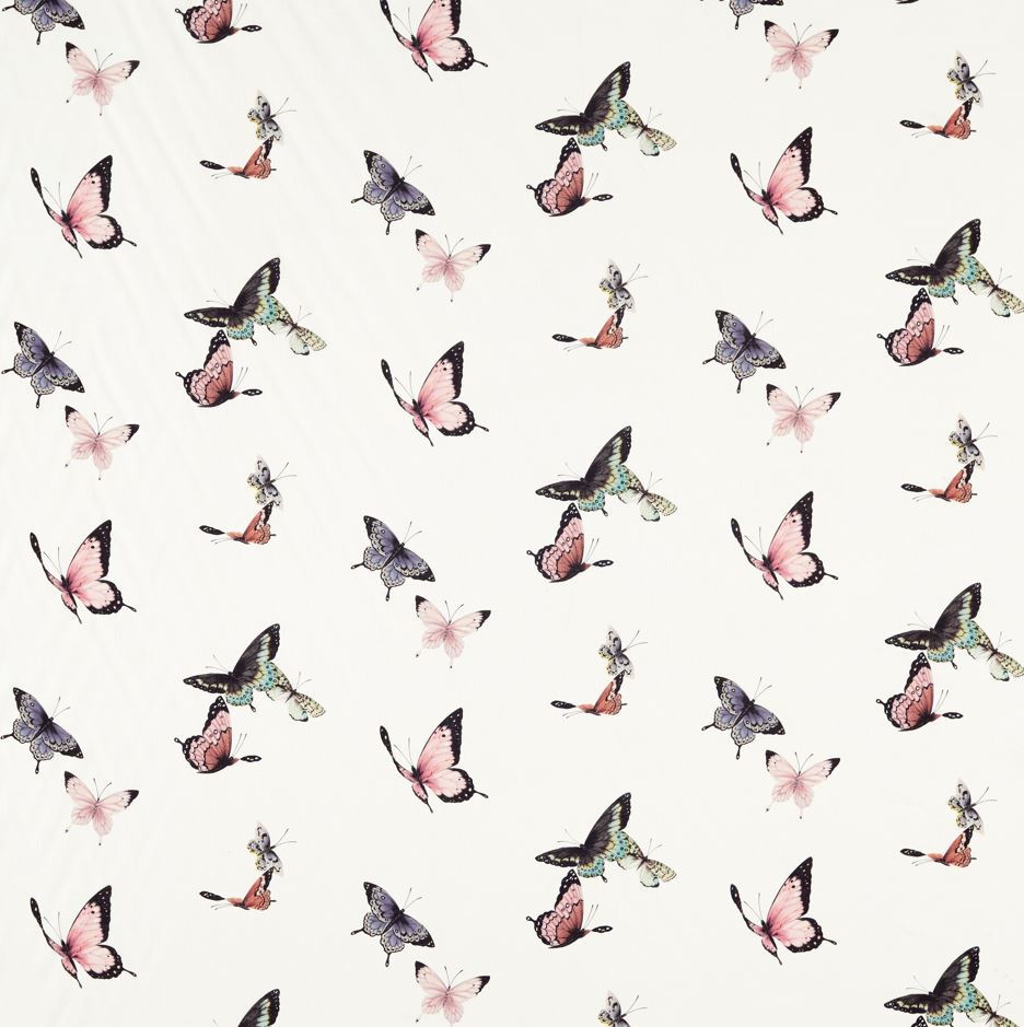 Harlequin x Diane Hill Emmeline Chalk/Rose/Sky Fabric