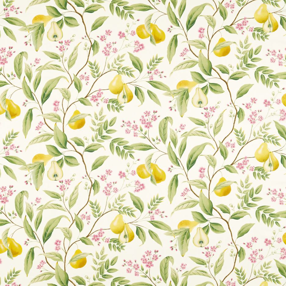 Harlequin x Diane Hill Marie Fig Leaf/Honey/Blossom Fabric