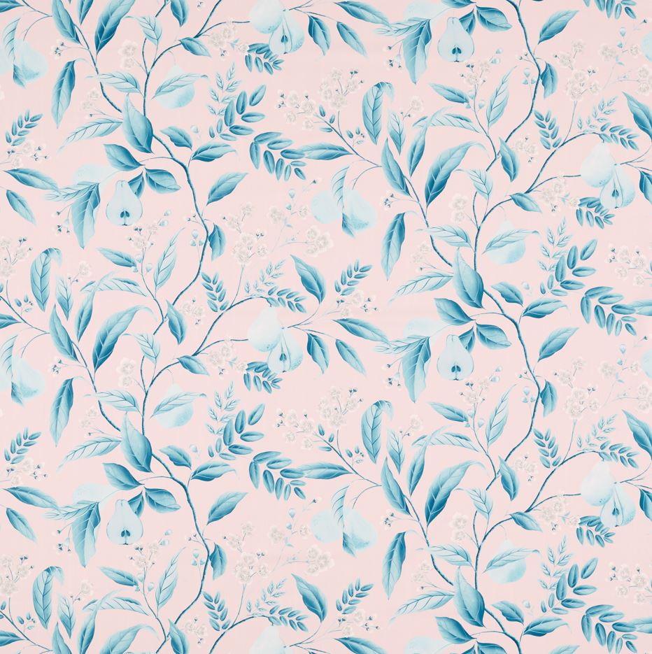 Harlequin x Diane Hill Marie Rose/Lagoon Fabric