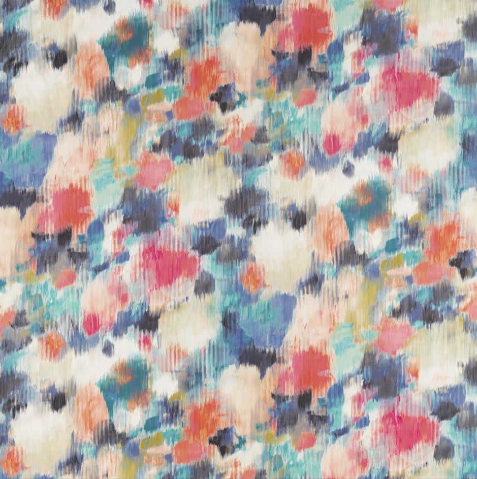 Harlequin Colour 2 Exuberance Teal/Fuchsia/Mandarin Fabric