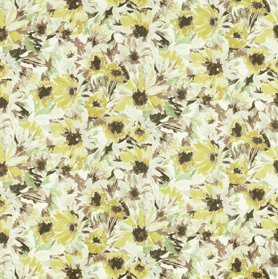 Harlequin Colour 2 Helianthus Print Sunflower/Grass/Awakening Fabric