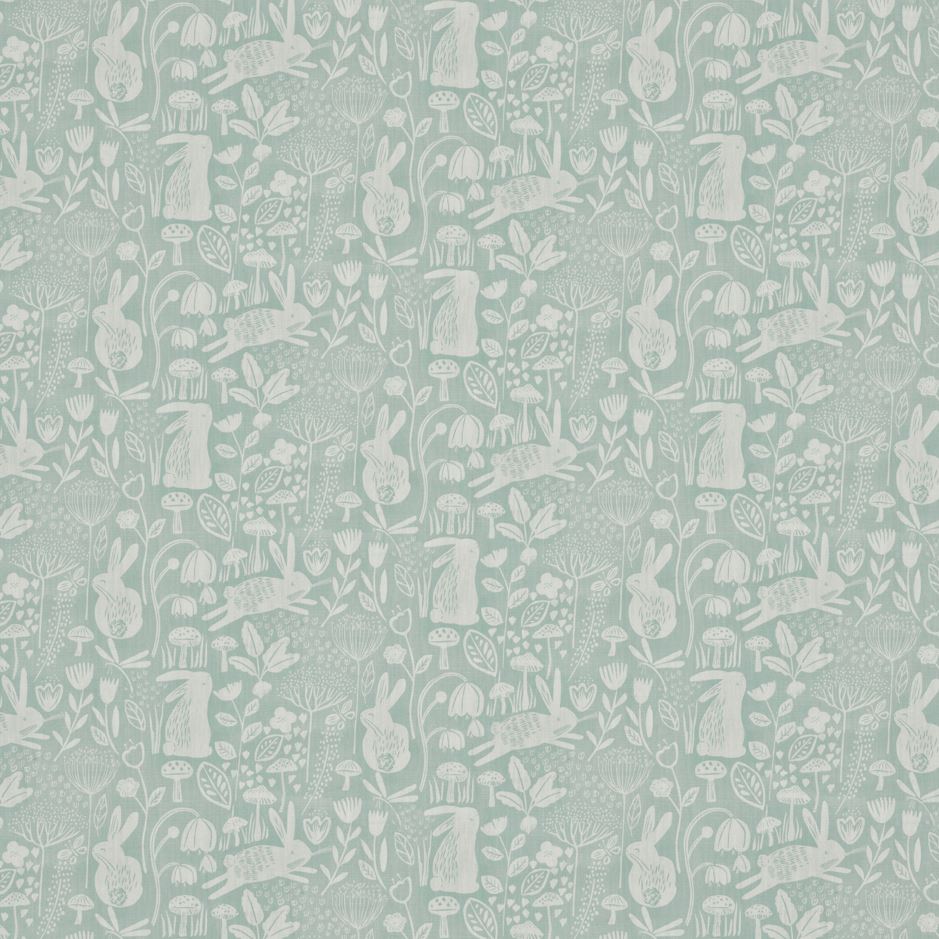 Harlequin Into The Meadow Duck Egg Fabric