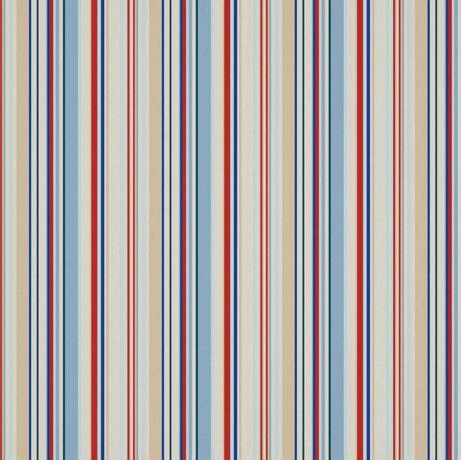 Harlequin Rush Strawberry/Cornflower/Stone Fabric