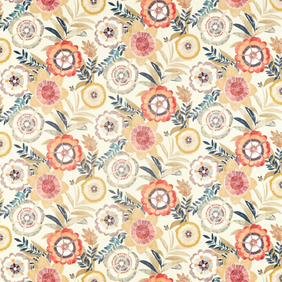 Harlequin Salinas Prints & Weaves Komovi Sunset/Blush/Midnight Fabric