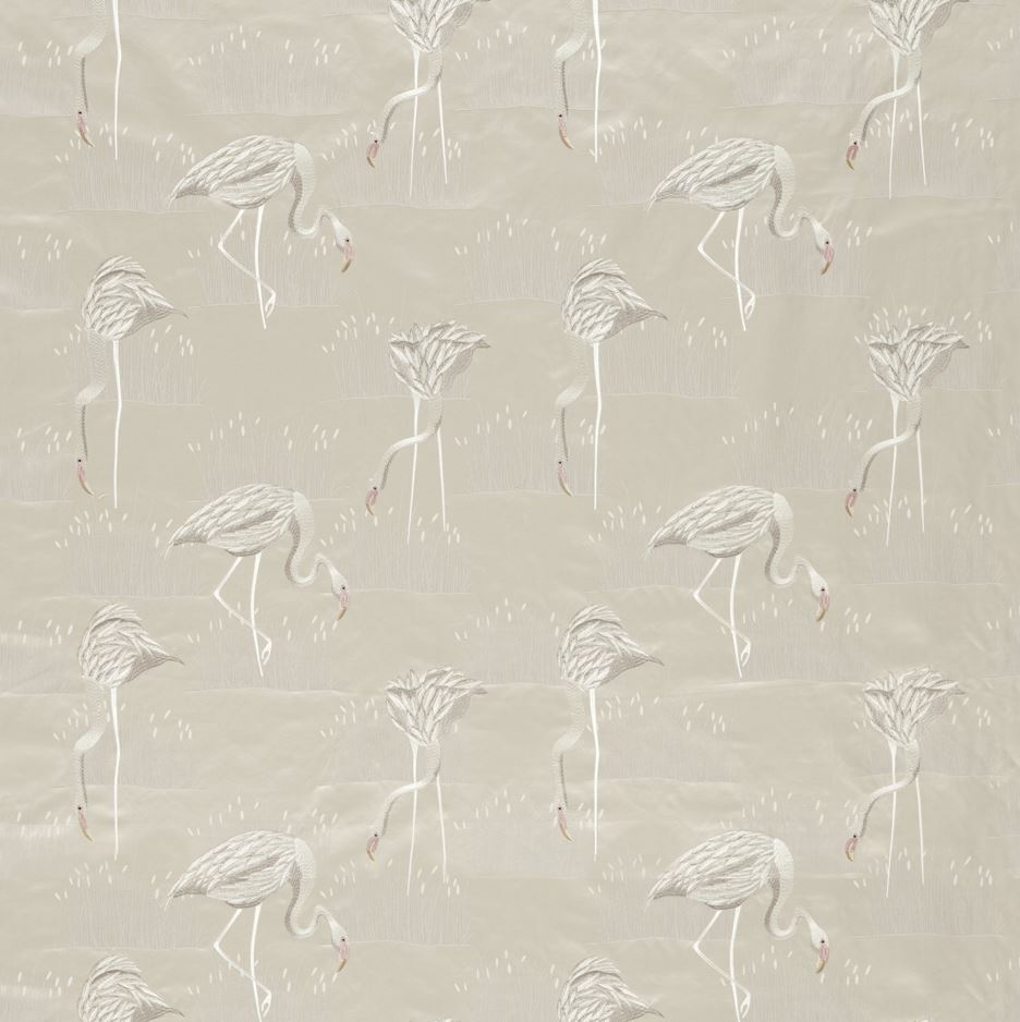 Harlequin Salinas Prints & Weaves Salinas Linen/Silver Fabric