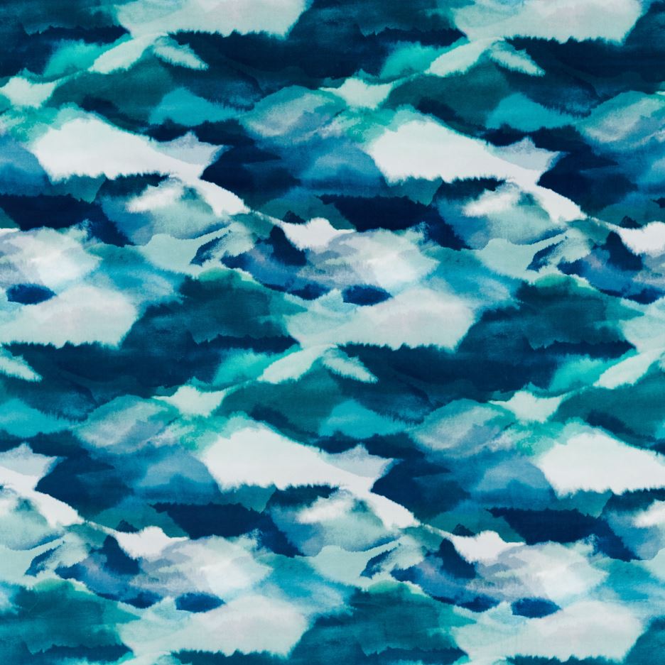 Harlequin Atelier Minako Velvet Emerald/Zest/Marine Fabric