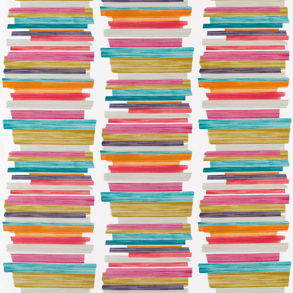 Harlequin Atelier Calcine Teal/Fuchsia/Mandarin Fabric