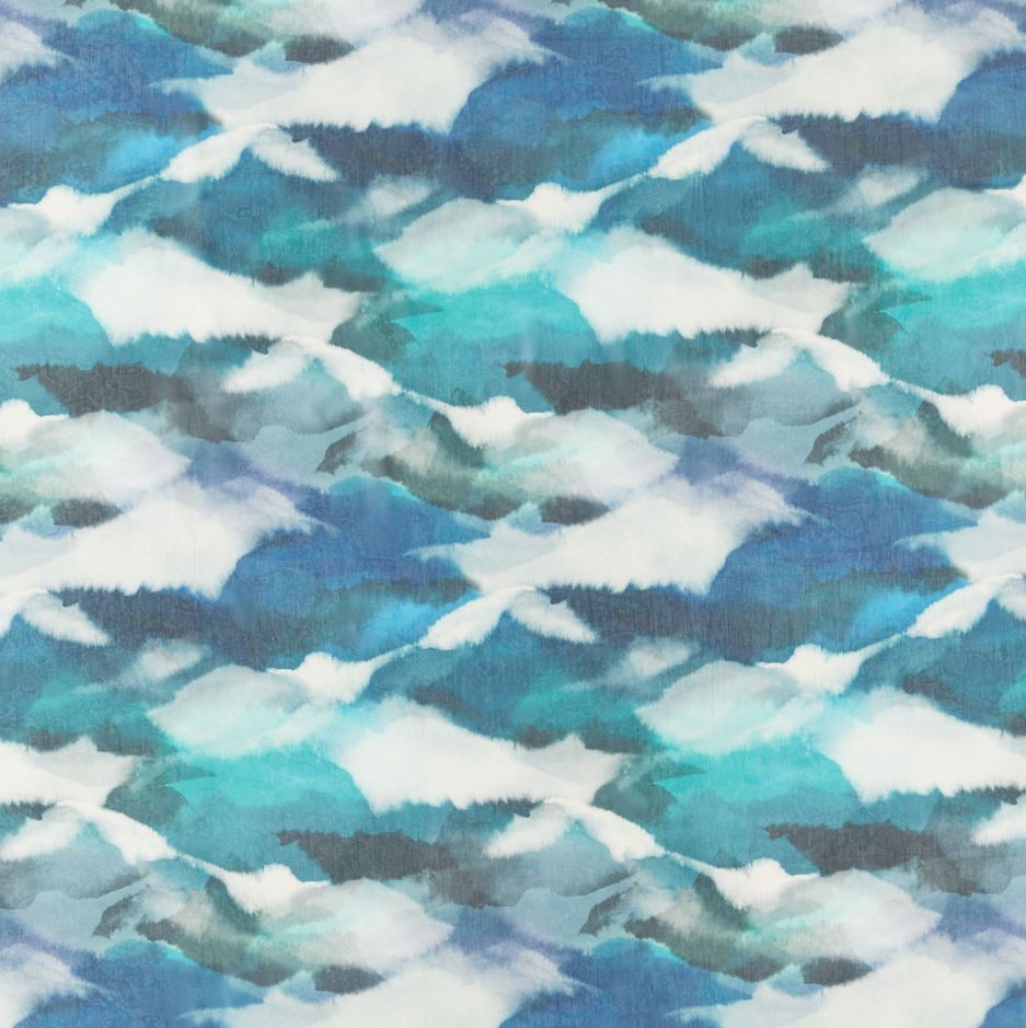 Harlequin Atelier Minako Sheer Marine/Ink Fabric