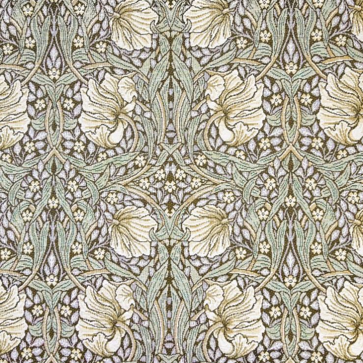 Chatham Glyn William Morris Chenilles Pimpernel Earth Fabric