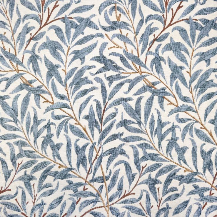 Chatham Glyn William Morris Chenilles Willow Bough Azure Fabric
