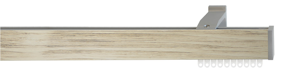 Jones Sencillo 40mm Hand Drawn Curtain Track Pole Tusk