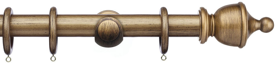 Integra Masterpiece 35mm, 50mm Pole Black Gold, Cup, Urn