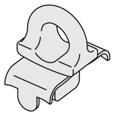 Silent Gliss 3070 Twist Eye Endstop White