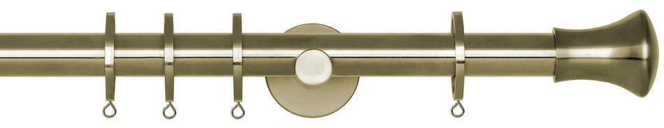 Neo 19mm Pole Spun Brass Trumpet