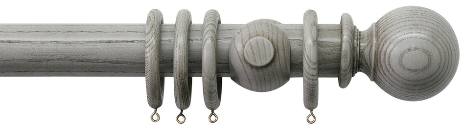 Jones Oakham 50mm Handcrafted Wood Pole Dove, Ball