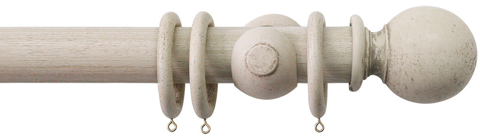 Jones Florentine 48mm Pole, Cup, Putty, Plain Ball