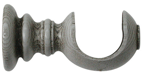 Jones Oakham 50mm Wood Pole Cup Bracket, Dove