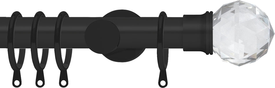Integra Elements Capella 28mm Pole Matt Black