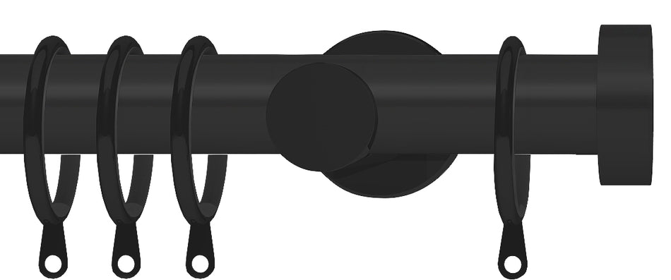 Integra Elements Stud 35mm Pole Matt Black