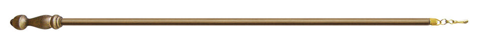 Jones Curtain Draw Rod, Antique Gold