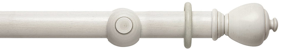 Modern Country 45mm, 55mm Pole, Brushed Ivory, Sugar Pot