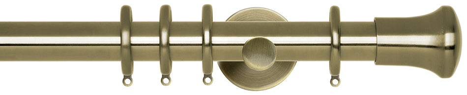 Neo 28mm Pole Spun Brass Cylinder Trumpet