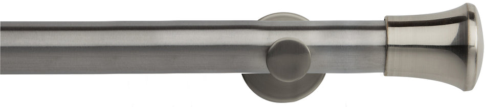 Neo 35mm Eyelet Pole Stainless Steel Trumpet